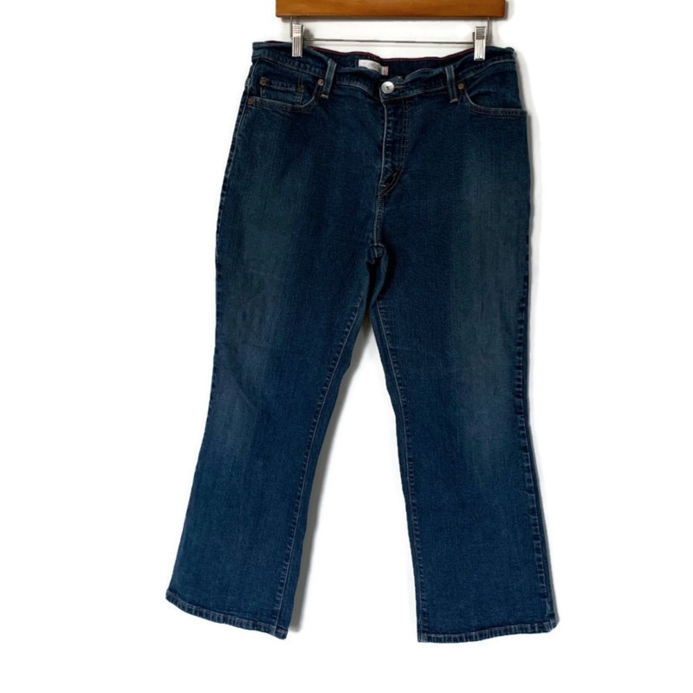 Levis Relaxed Boot Cut 550 Blue Jeans 16S